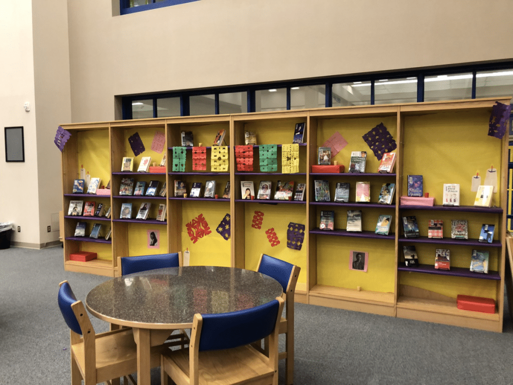 school library hispanic culture