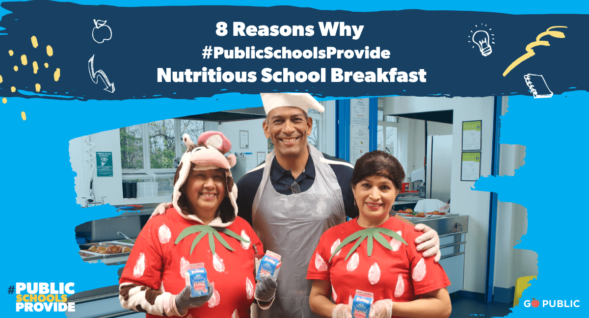 School Breakfast benefits including milk
