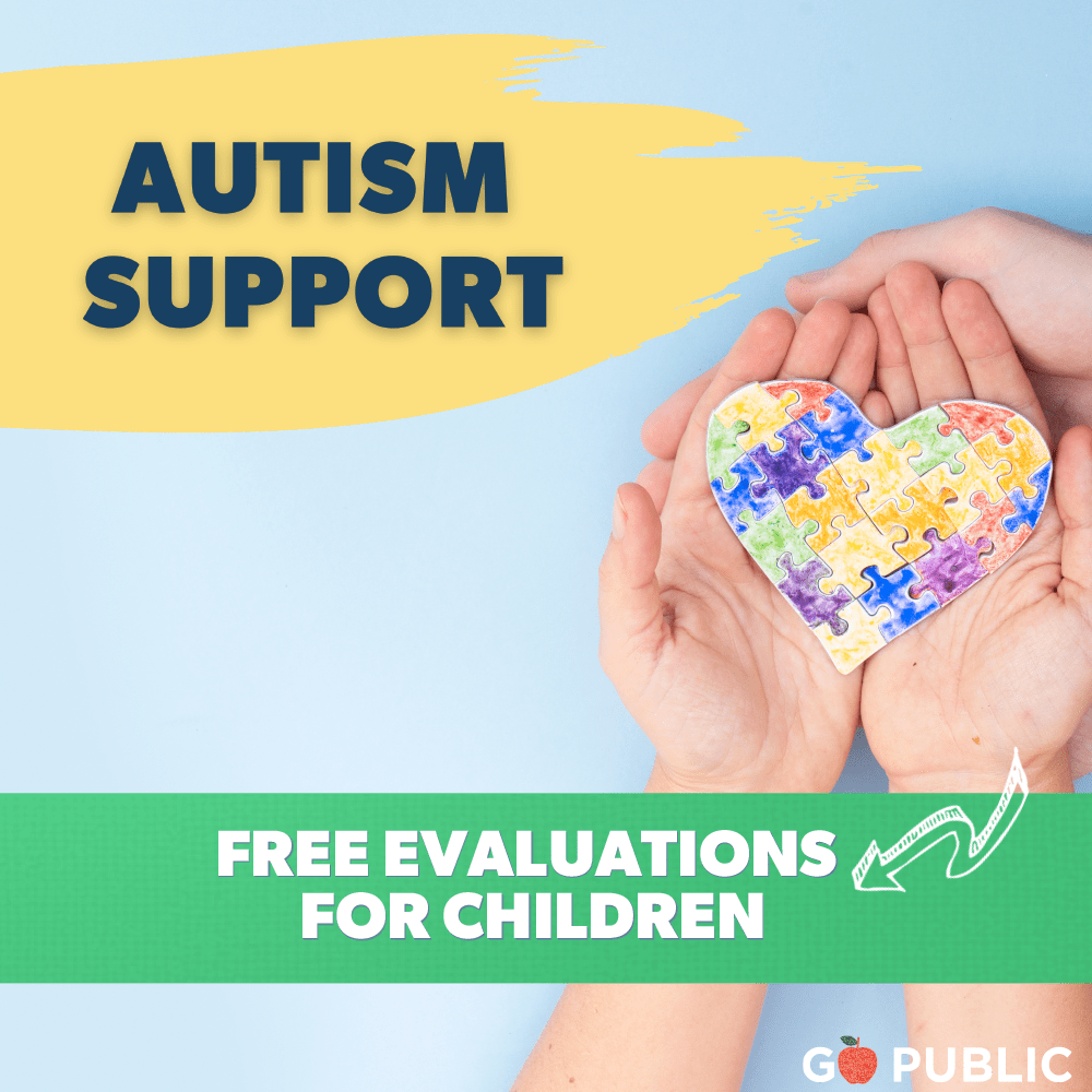 Autism support free evaluations for children