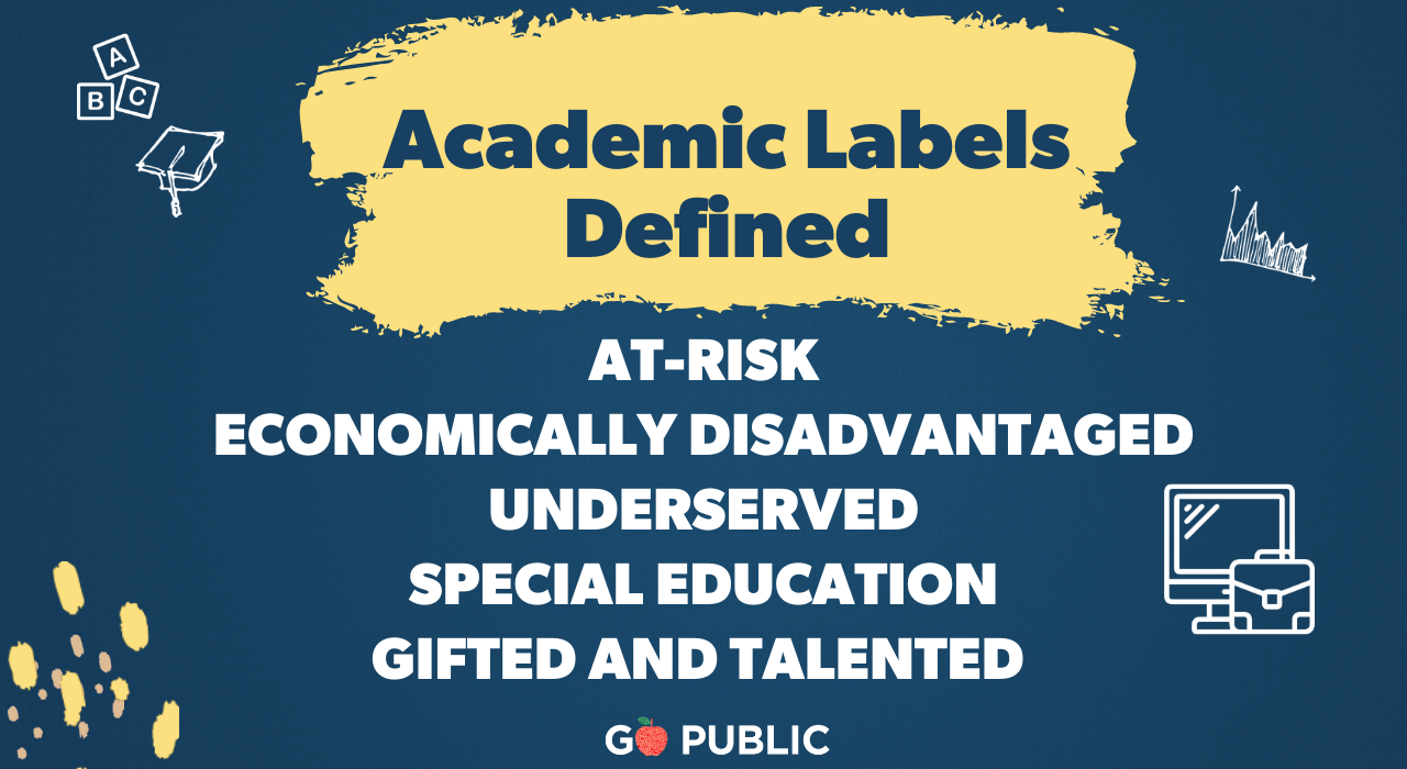 Academic labels for student learning
