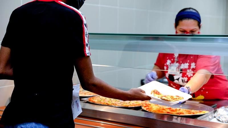 Alpha Foods business donates Pizza Cypress-Fairbanks ISD