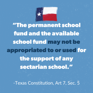 Texas Constitution Vouchers