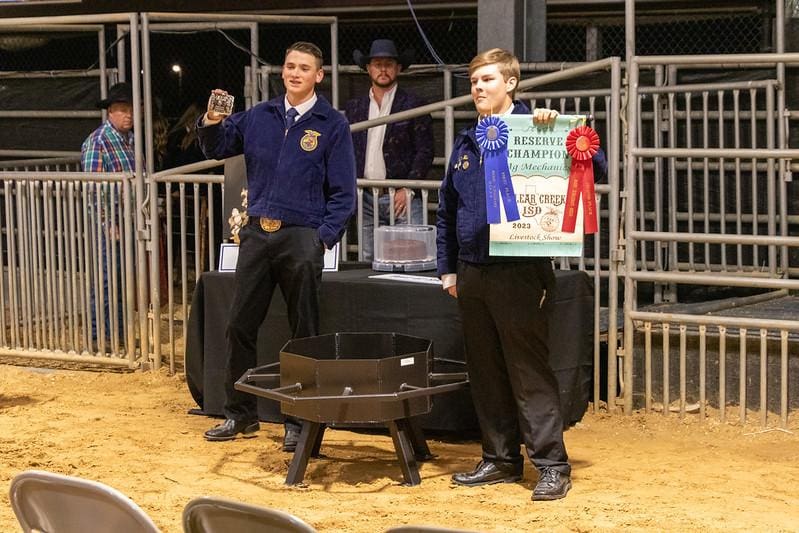 clear creek livestock show