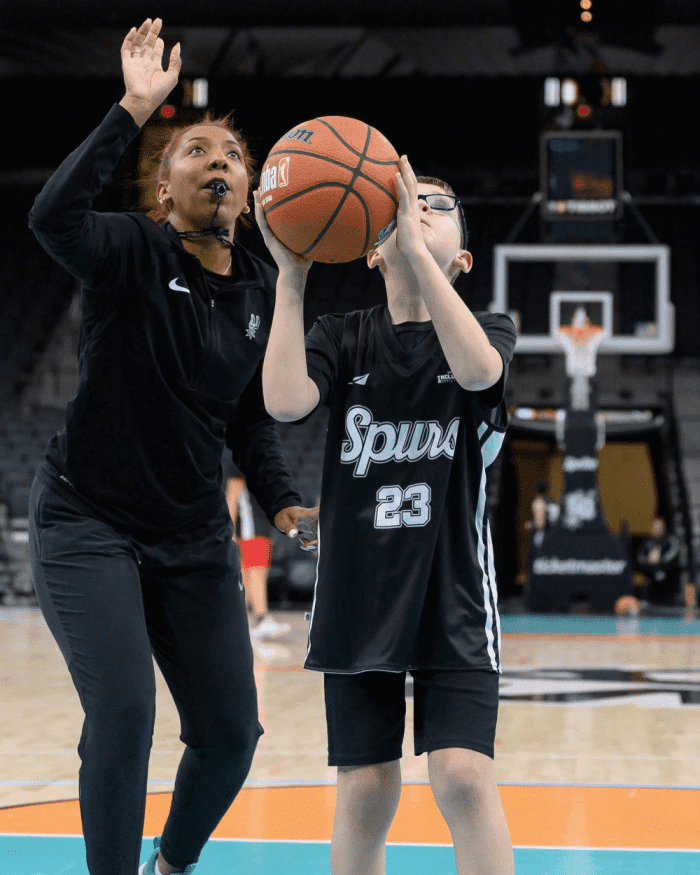 Judson ISD Amy Paul Spurs Camp