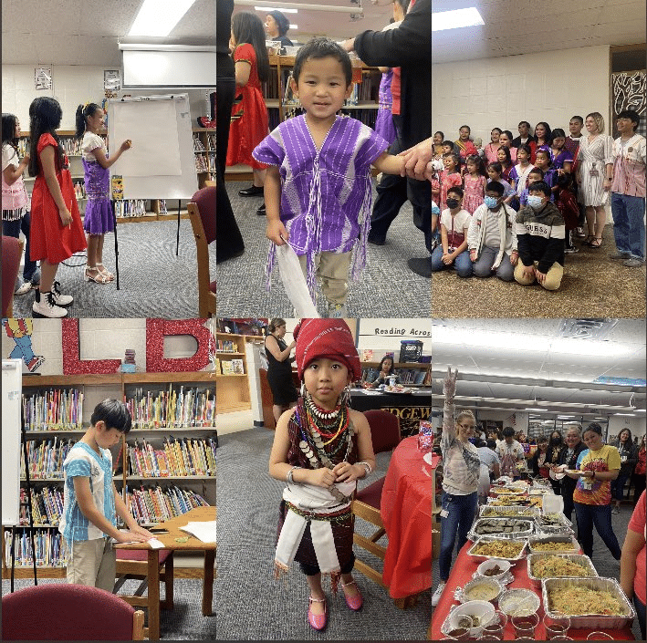 Collage of photos from the event.