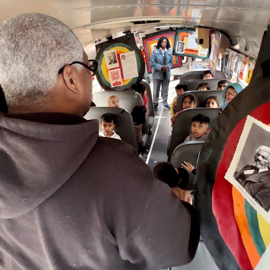 Pop-up museum bus celebrates Black history month