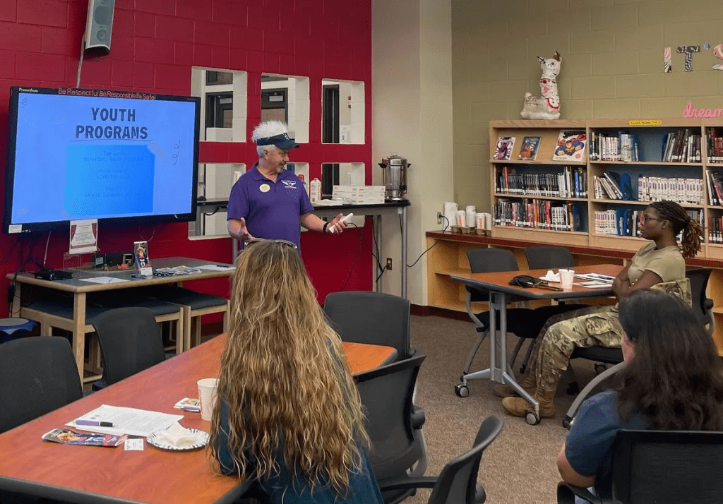 Lackland Counselors do presentation