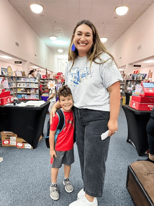 Student at Book Fair