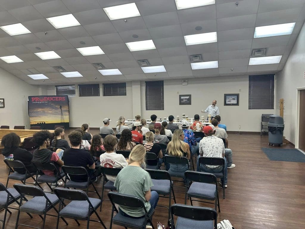 Huffman agriculture students