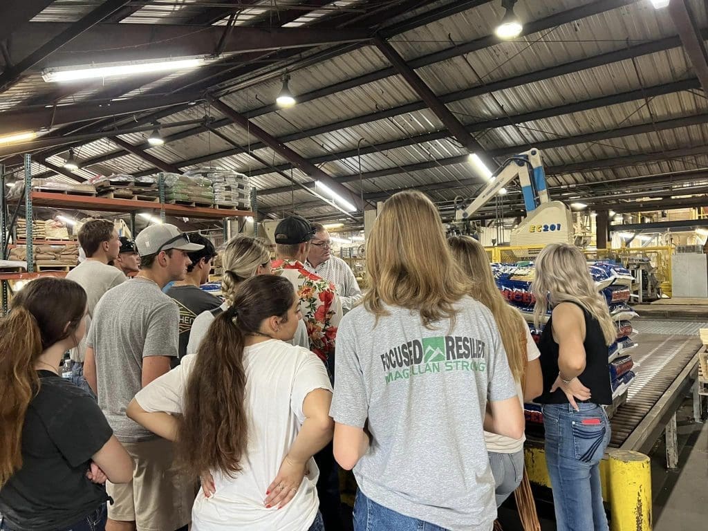 Huffman students producers co-op